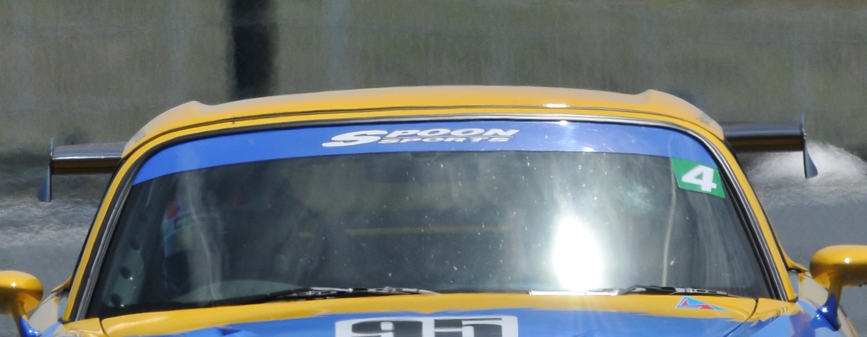 S2000 spoon sports windshield banner (straight)